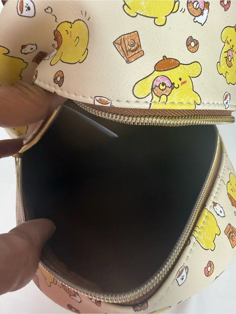 🎀✨ NWT Loungefly Pompompurin Muffin Snacks Mini Backpack 🎒🐶🍩 - Picture 7 of 8